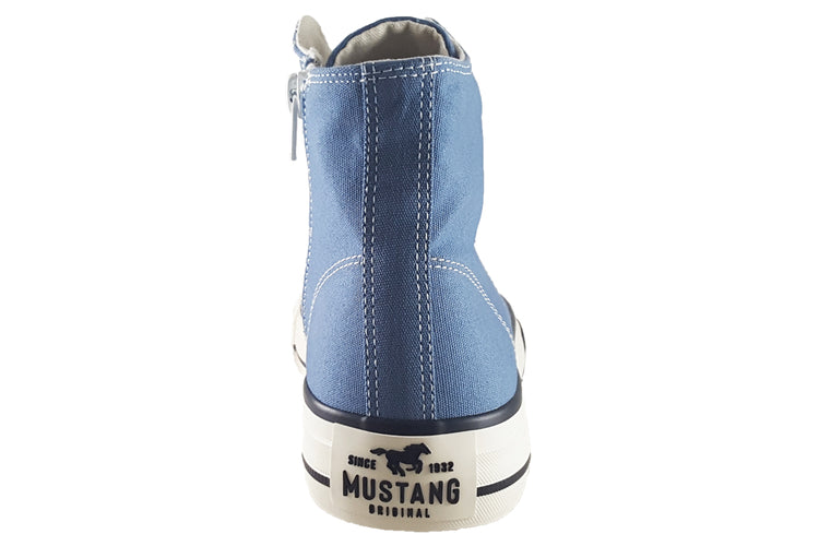 Mustang Shoes Andrea 1482301 Sky Blue Womens Shoes