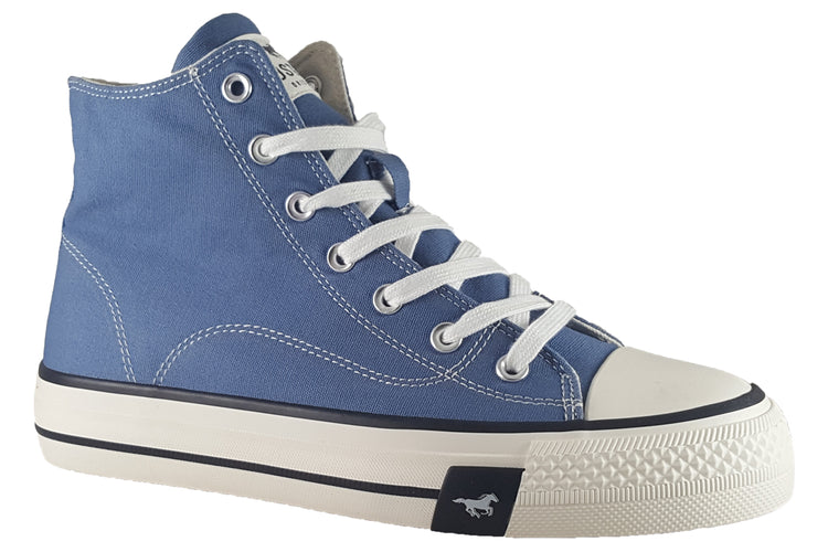 Mustang Shoes Andrea 1482301 Sky Blue Womens Shoes