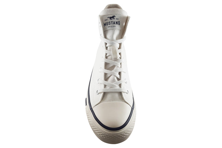 Mustang Shoes Andrea 1482301 White Womens Shoes
