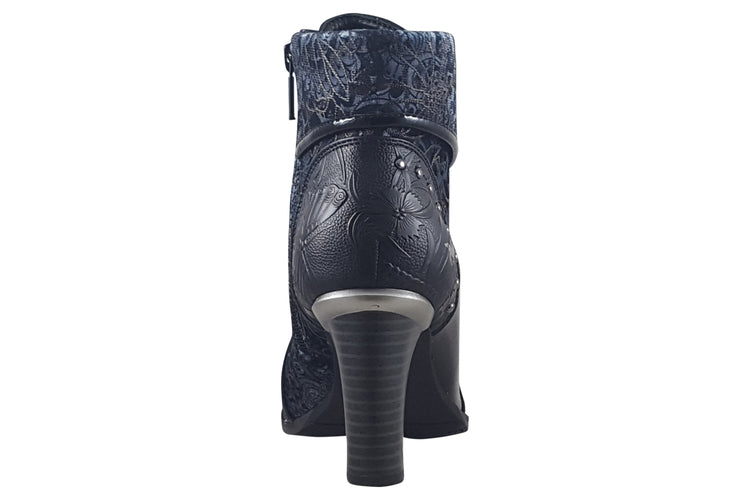Mustang Shoes Christina 1335506 Black Womens Boots