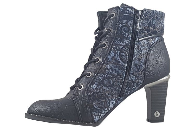 Mustang Shoes Christina 1335506 Black Womens Boots