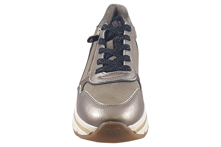 Mustang Shoes Darlene 1498301 Bronze Womens Fashion Trainers