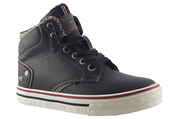 Mustang Shoes DJ 5056601 Grey Boys Boots