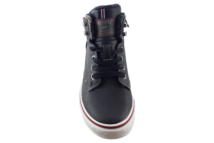 Mustang Shoes DJ 5056601 Grey Boys Boots