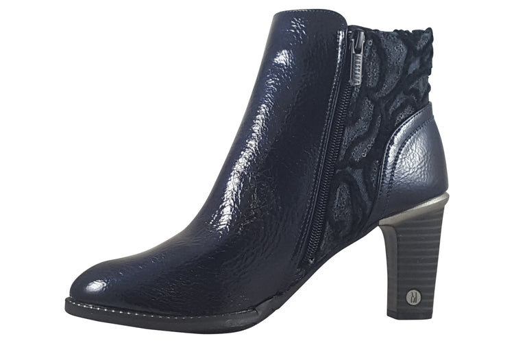 Mustang Shoes Lena 1335507 Dark Blue Womens Boots