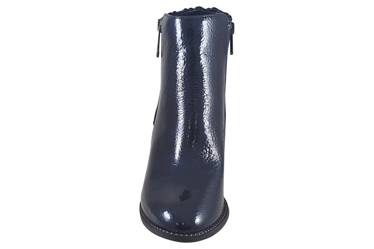 Mustang Shoes Lena 1335507 Dark Blue Womens Boots