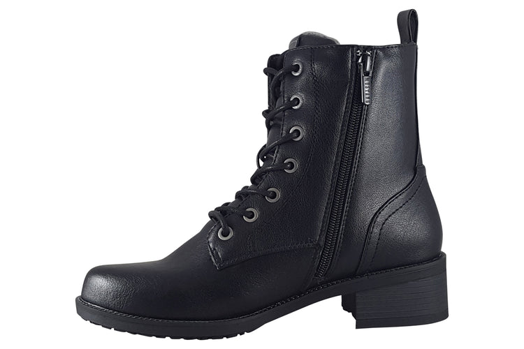 Mustang Shoes Olivette 1402502 Black Womens Boots