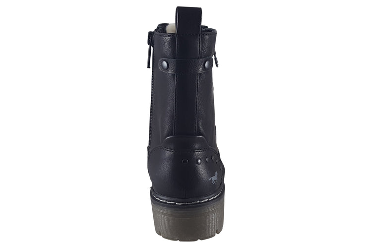 Mustang Shoes Tammy Black Womens Boots