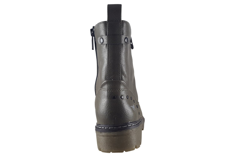 Mustang Shoes Tammy Olive Womens Boots