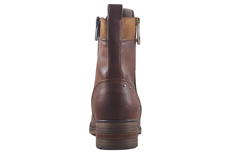 Mustang Shoes Trophy 1229522 Cognac Womens Boots