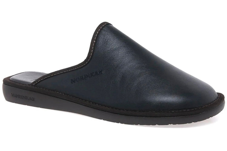 Nordikas Norwood (131-3M) Black Mens Slippers