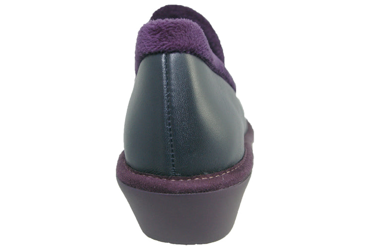 Nordikas Nicola 305 Violet/Navy Womens Slippers