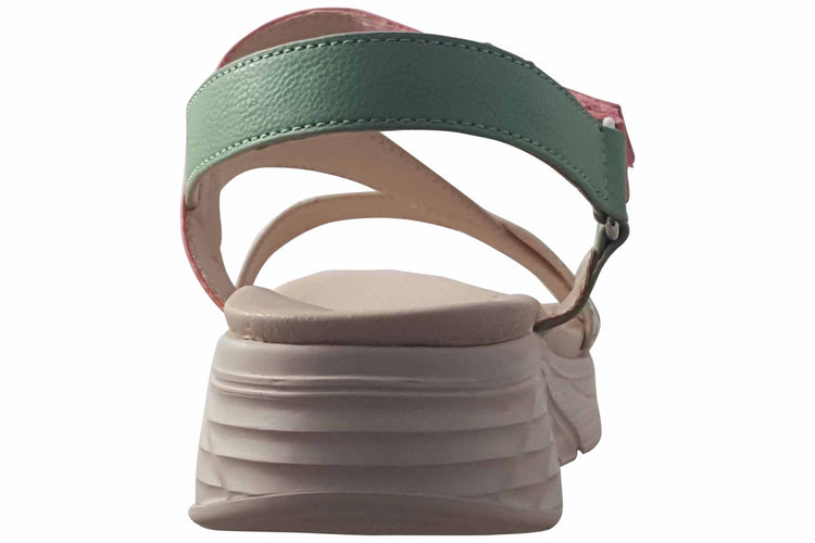 OMG Aswarby Peachy Maze Womens Sandals