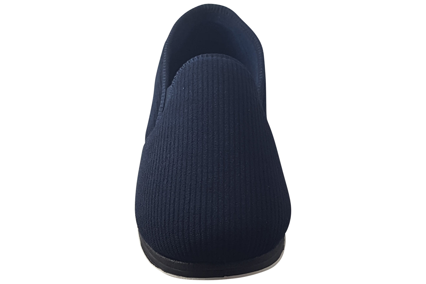 Padders Albert 408 Navy Cord Mens Slippers