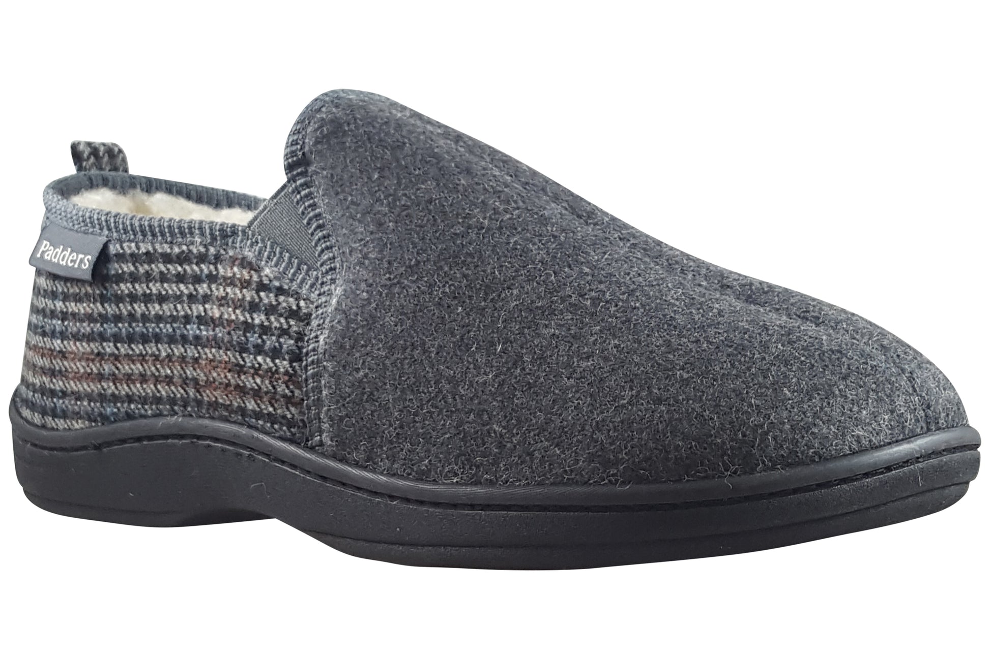 padders-basil-mens-slippers-blue-hounds-tooth-right