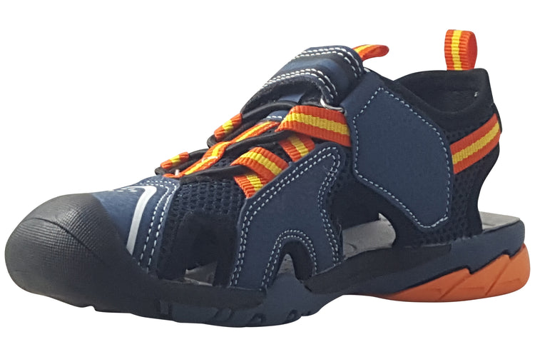 Primigi Aquasprint SDL 39700-22 Navy/Orange Boys Sandals