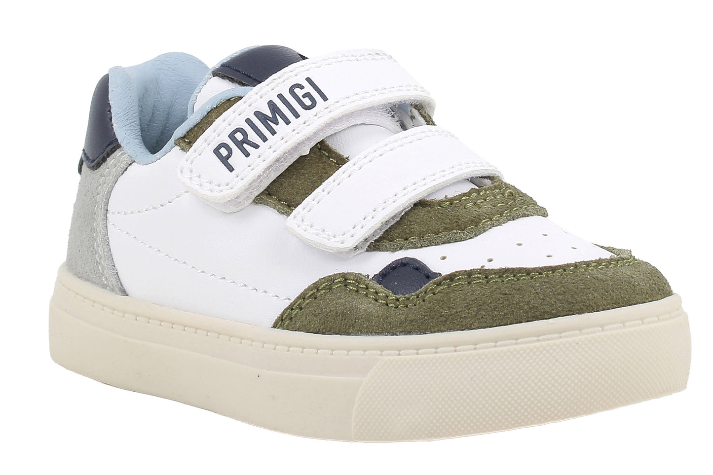 Primigi Baby Boston B 2409033 White/Green Boys First Shoes