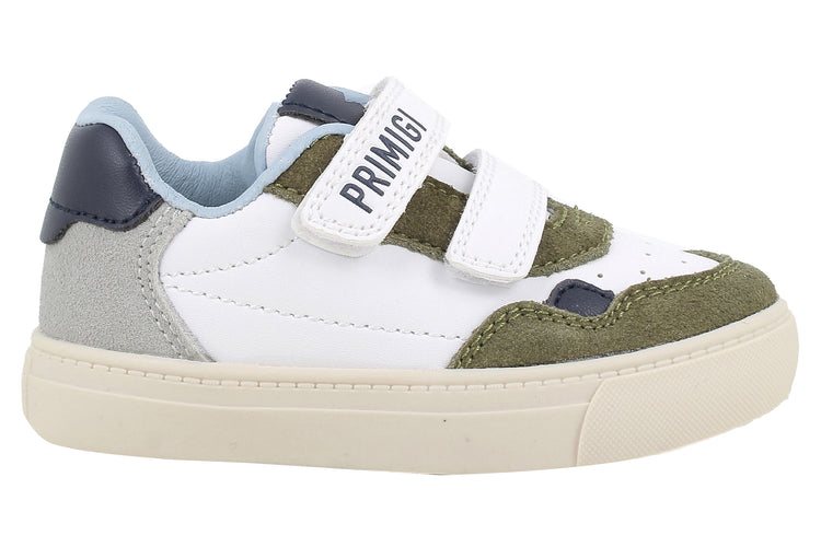 Primigi Baby Boston B 2409033 White/Green Boys First Shoes