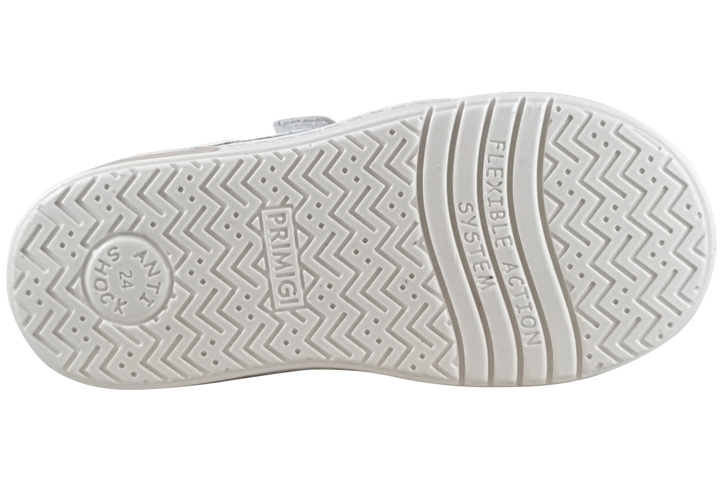 Primigi Baby Dude G 1407111 White/Leopard Girls First Shoes