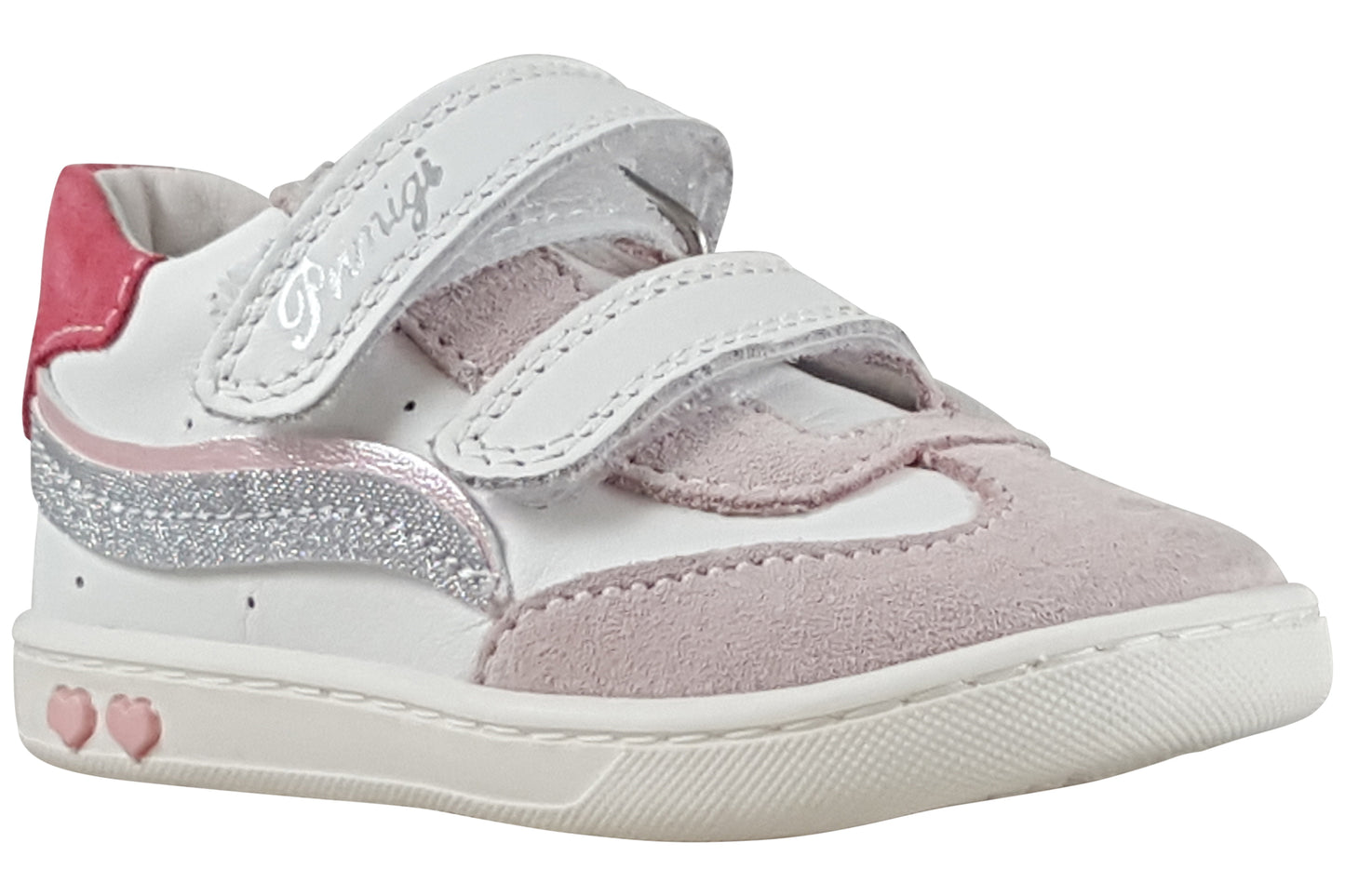 Primigi Baby Like G 1403311 White/Pink Girls First Shoes