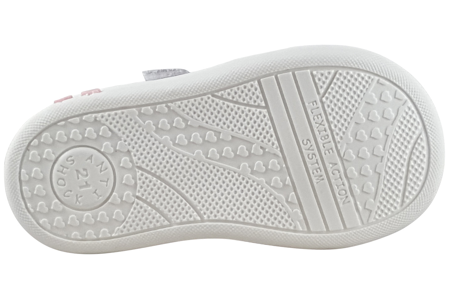 Primigi Baby Like G 1403311 White/Pink Girls First Shoes