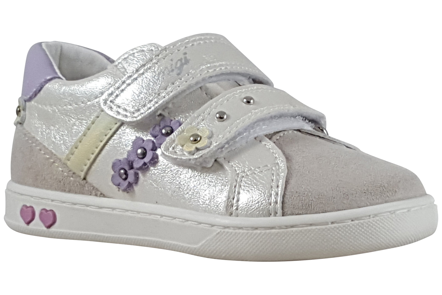Primigi Baby Like G 1403000 White Multi Girls First Shoes