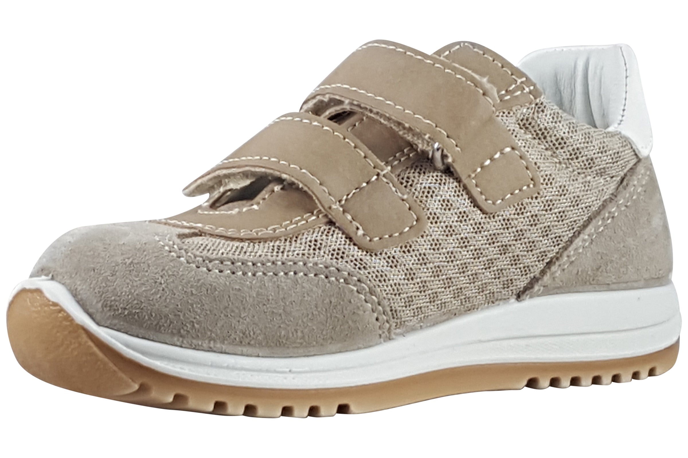 PRIMIGI Baby-Mädchen First Walker Shoe – Plüsch-Stiefel Mit Reißverschluss, Gummi-Sohle