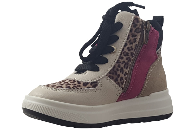 Primigi Birka 6864922 Black/Pk/Prt Girls Boots