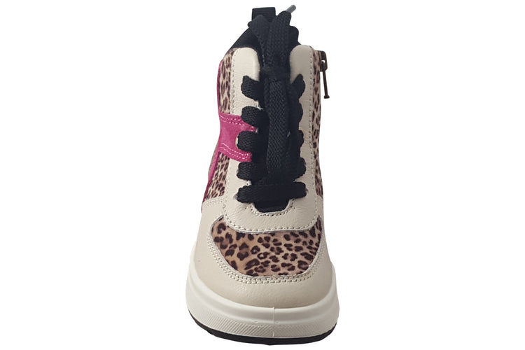 Primigi Birka 6864922 Black/Pk/Prt Girls Boots