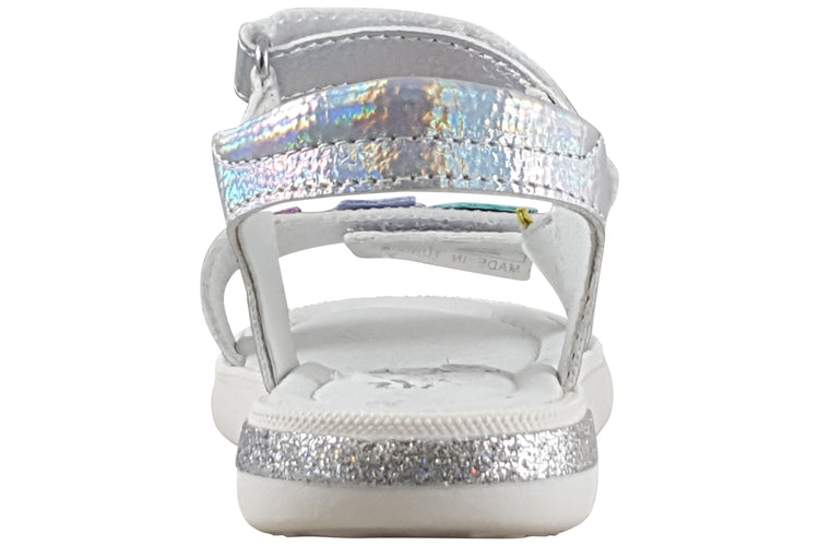 Primigi Glitty Sdl 59172-00 Silver/Stars Girls Sandals