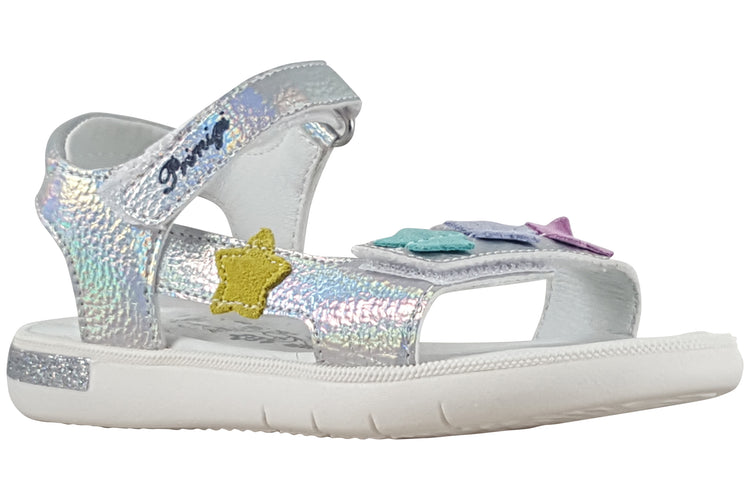 Primigi Glitty Sdl 59172-00 Silver/Stars Girls Sandals