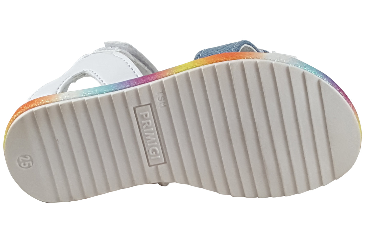 Primigi Happy Star Sdl 59150-00 White/Denim Girls Sandals