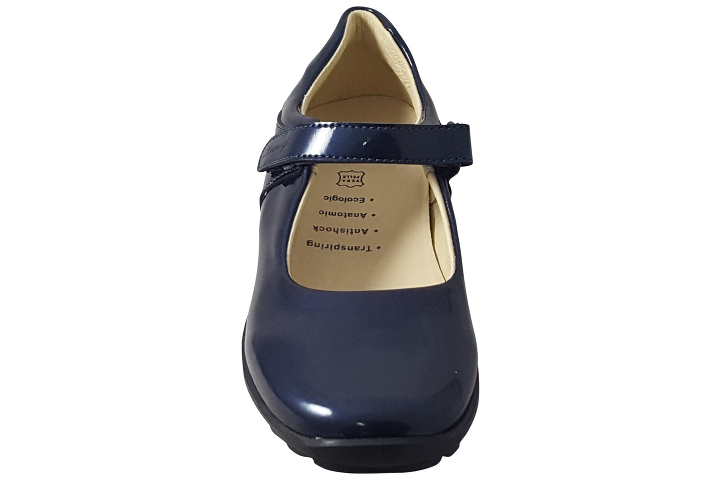 Primigi Olea 2.0 6941011 Navy Patent Girls School Shoes