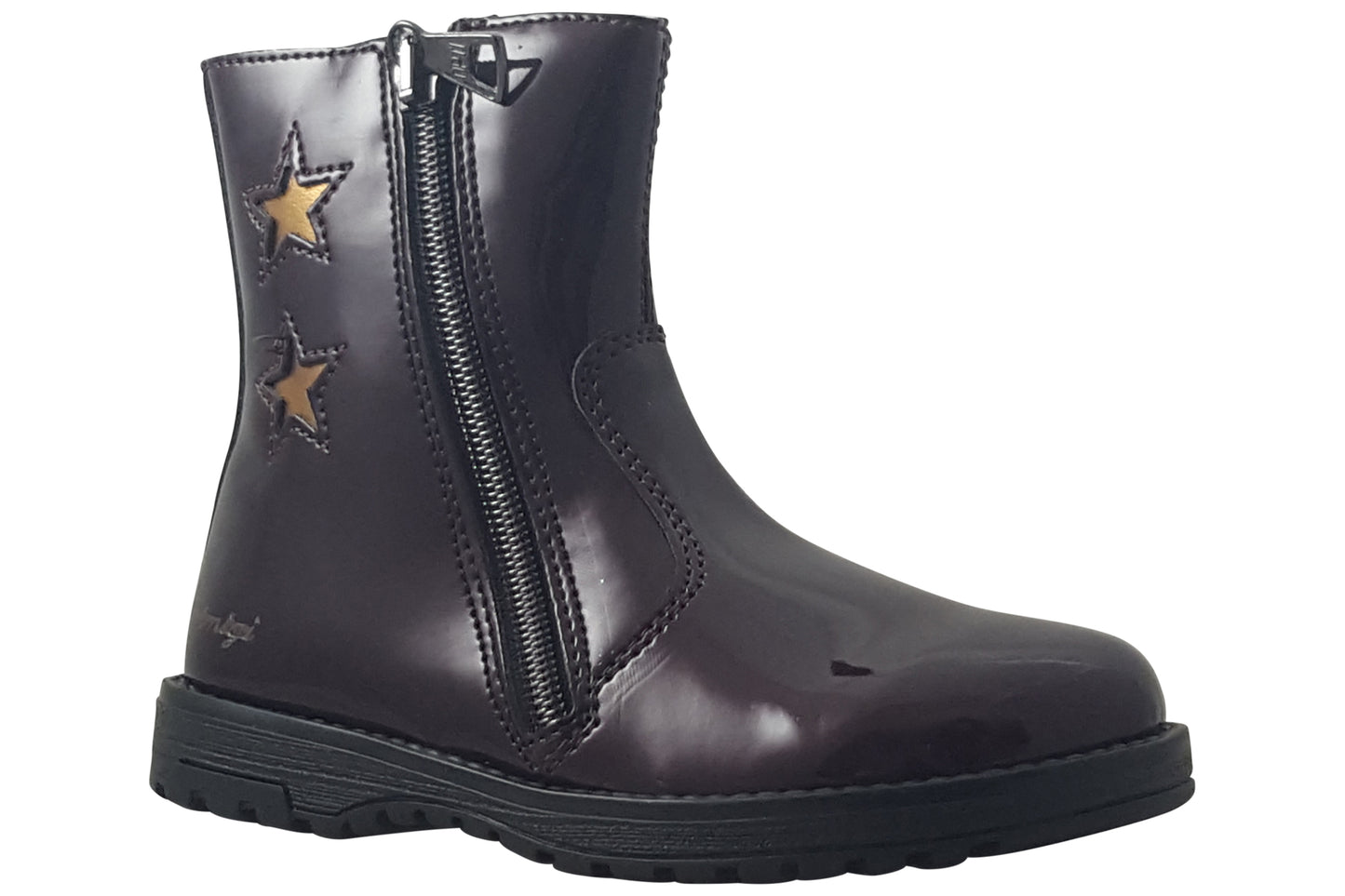 Primigi Play Casual 4912411 Burgundy Patent Girls Boots