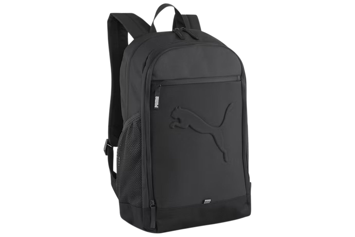 puma buzz backpack black schoolbag front