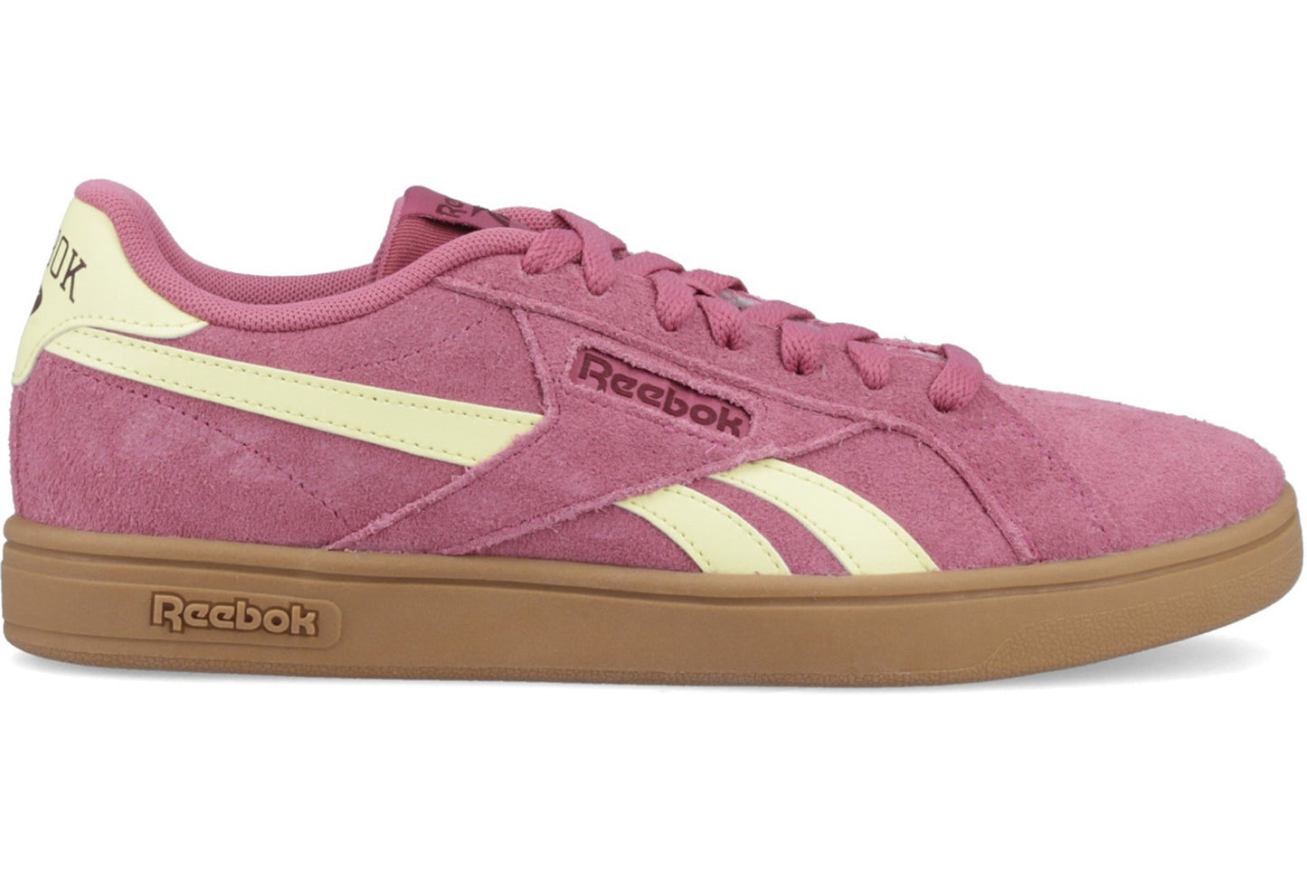 Reebok COURT RETRO STUDIOPINK/YEL/HAZE/BLKCHERRY Womens Sports