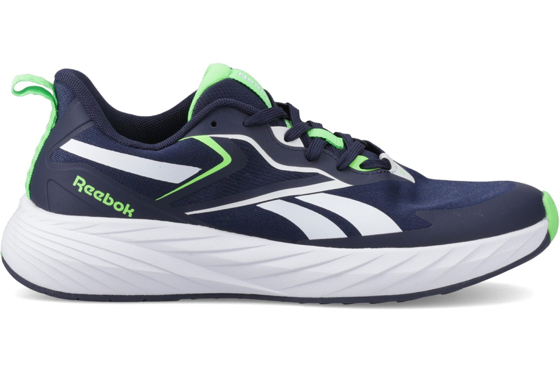 reebok-verse-mens-trainers-navy-green-right-flat