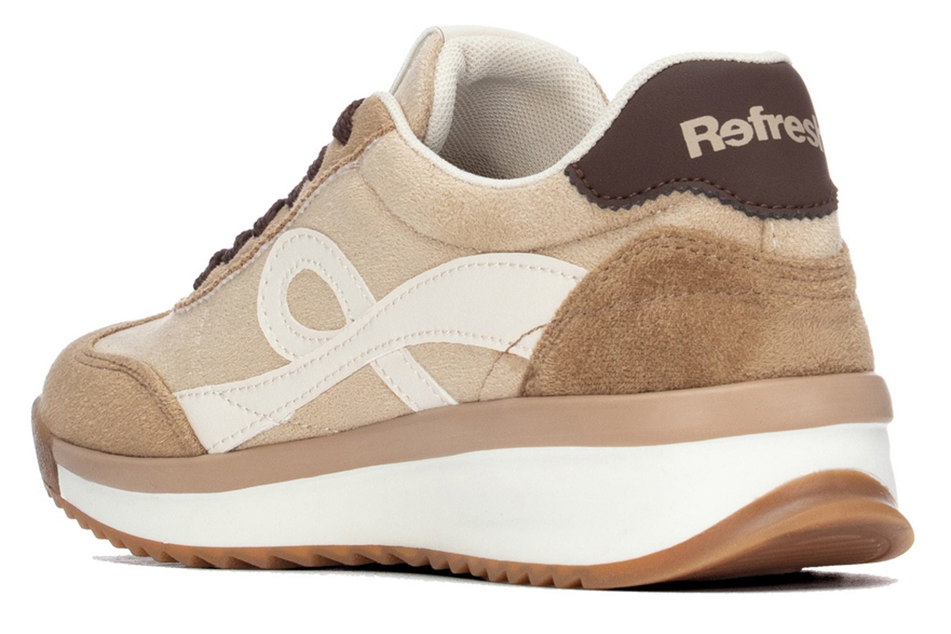 refresh-bumpers-176232-womens-trainers-beige-back