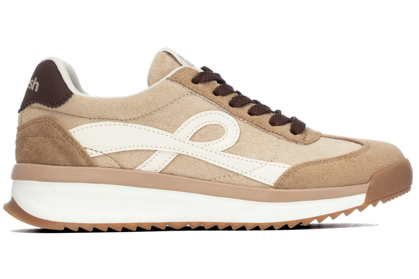 Refresh Bumpers 176232 Beige Womens Fashion Trainers