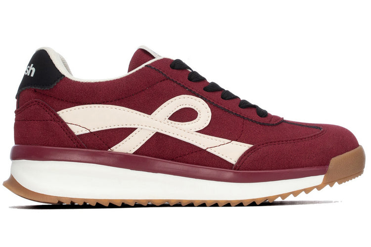 Refresh Bumpers 176232 Burgundy Womens Fashion Trainers