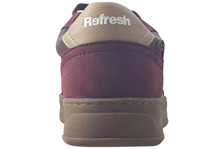 Refresh Carousel 176221 Burgundy Womens Fashion Trainers
