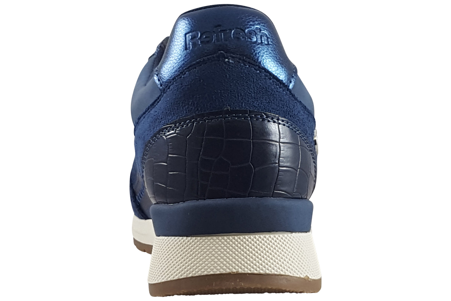 refresh chrissy 172959 womens trainers navy back