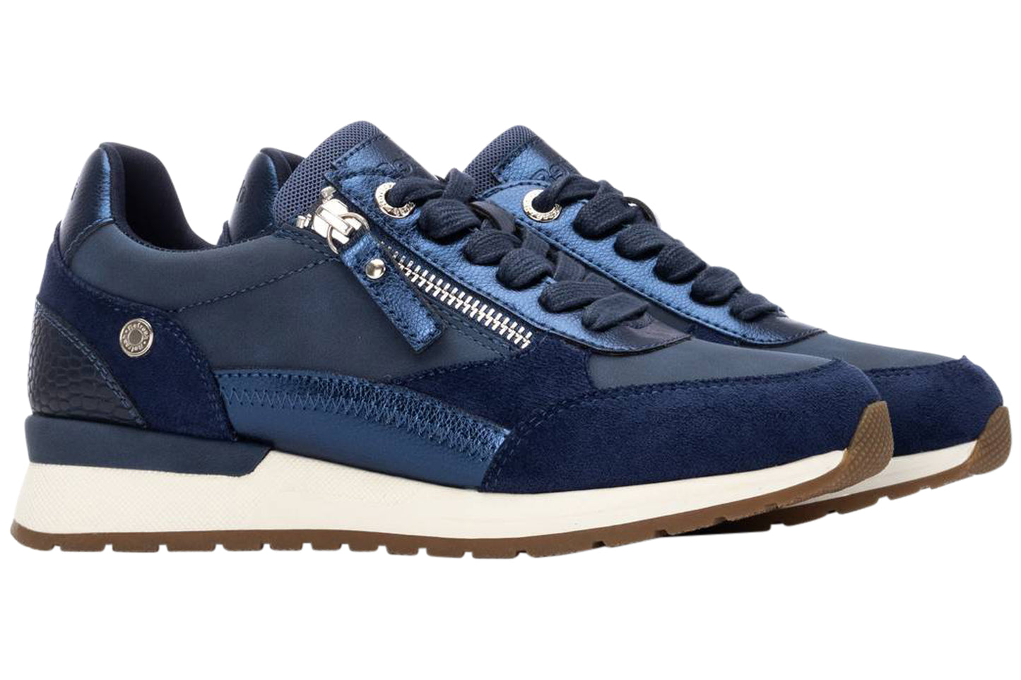 refresh chrissy 172959 womens trainers navy right pair