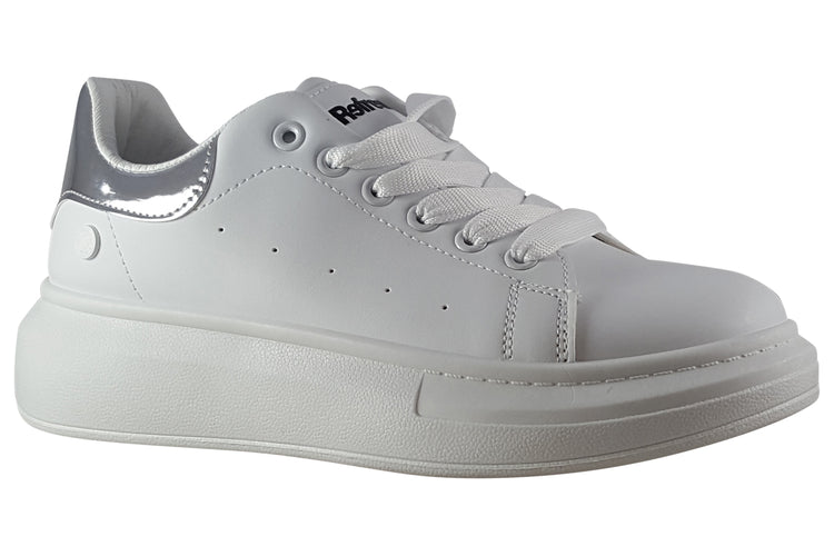 Refresh Daffy 171650 White/Silver Womens Fashion Trainers