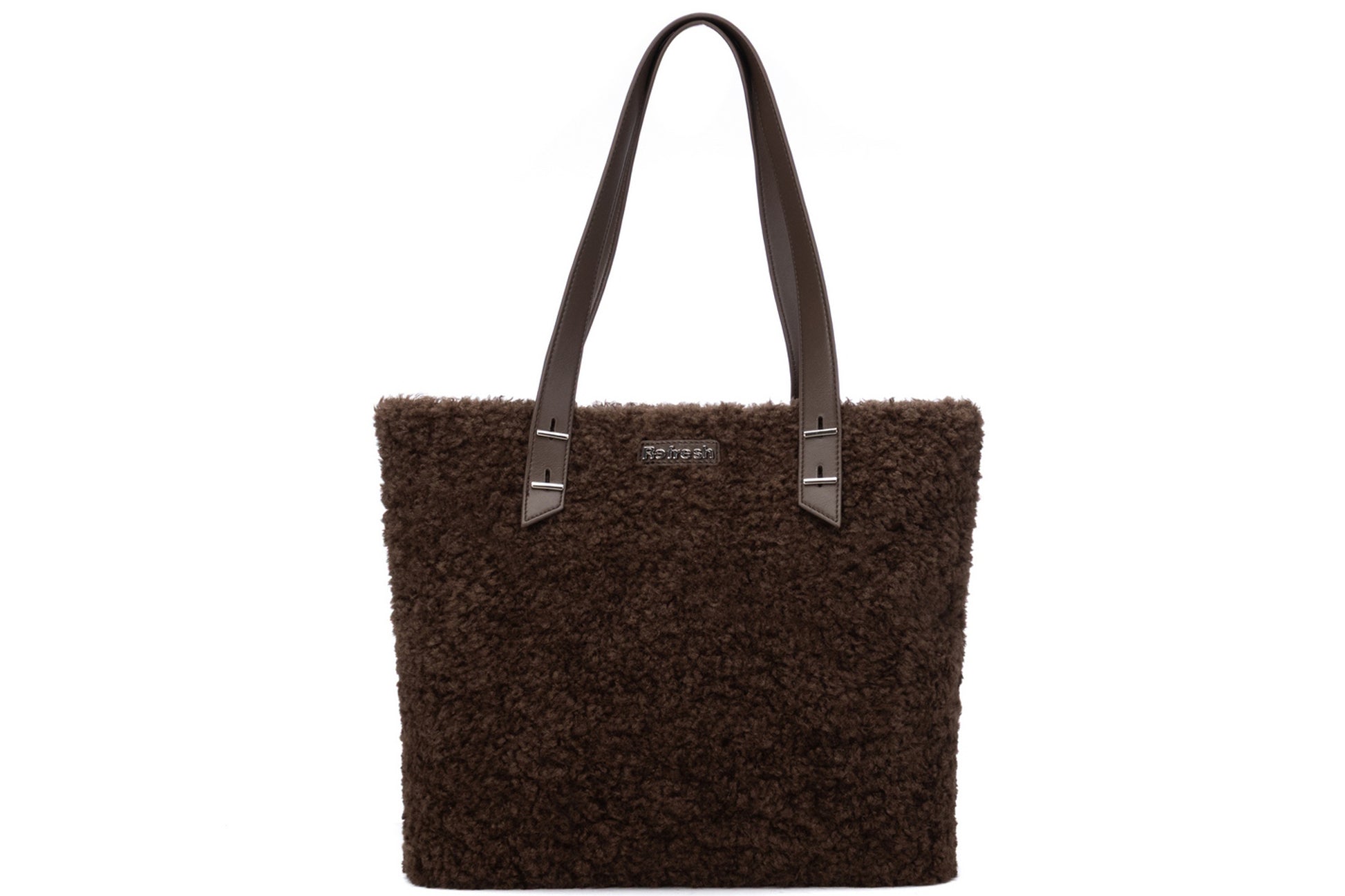 refresh-fluffy-bag-183459-womens-bag-brown-front