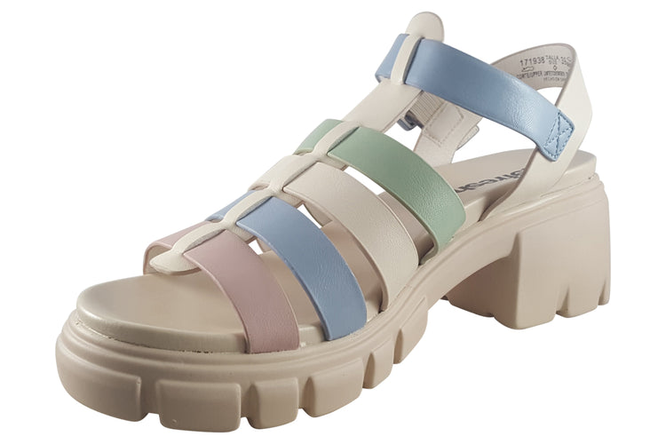 Refresh Gyros 171938 Ice/Multi Womens Sandals