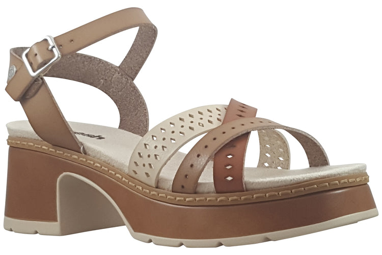 Refresh Hilda 172693 Beige Comb Womens Sandals