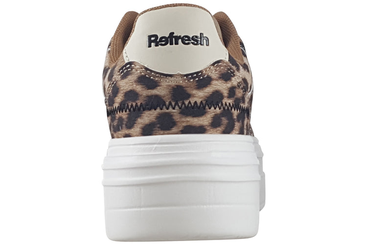 Refresh Lobster 172869 Camel Womens Fashion Trainers