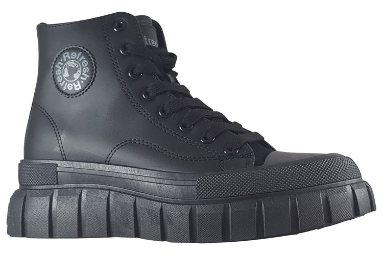Refresh Lonestar 170114 Black Womens Boots