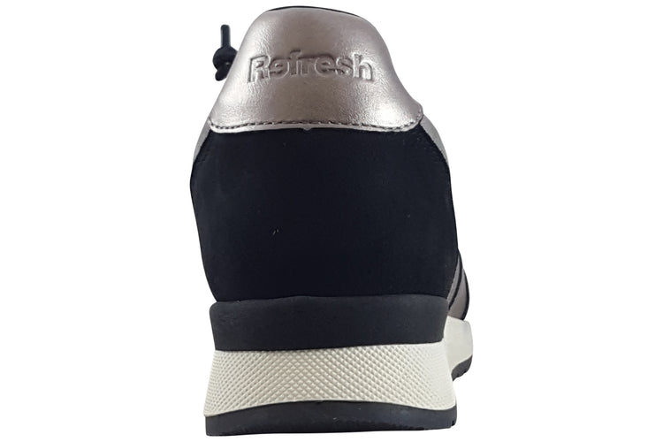 Refresh Oxford 172960 Womens Fashion Trainers Black